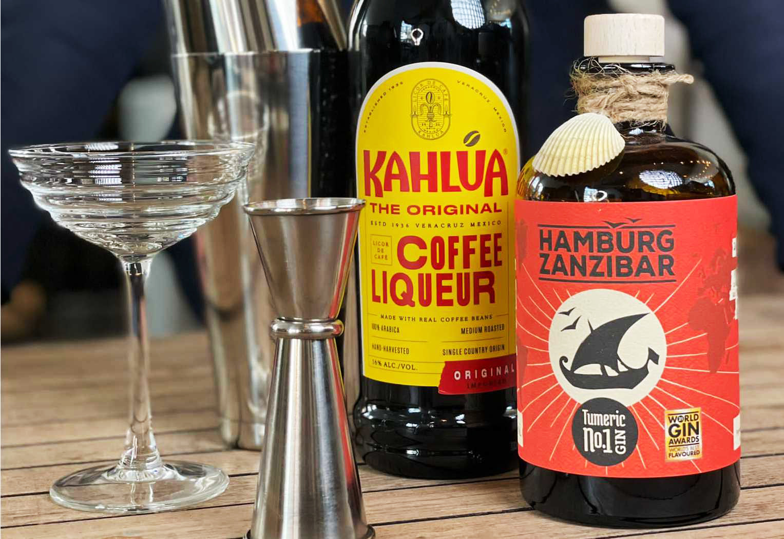 Espresso Martini mit Tumeric No.1