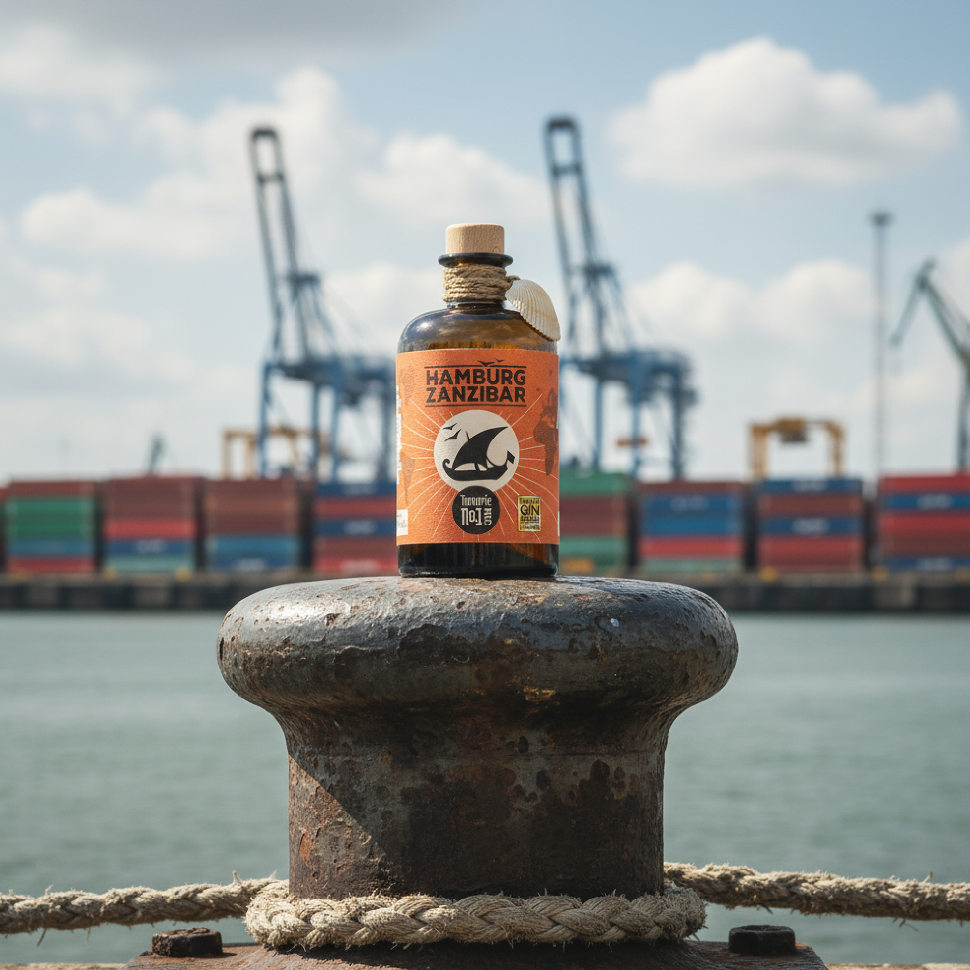 Hamburg trifft Zanzibar. Zwei Welten, ein Gin