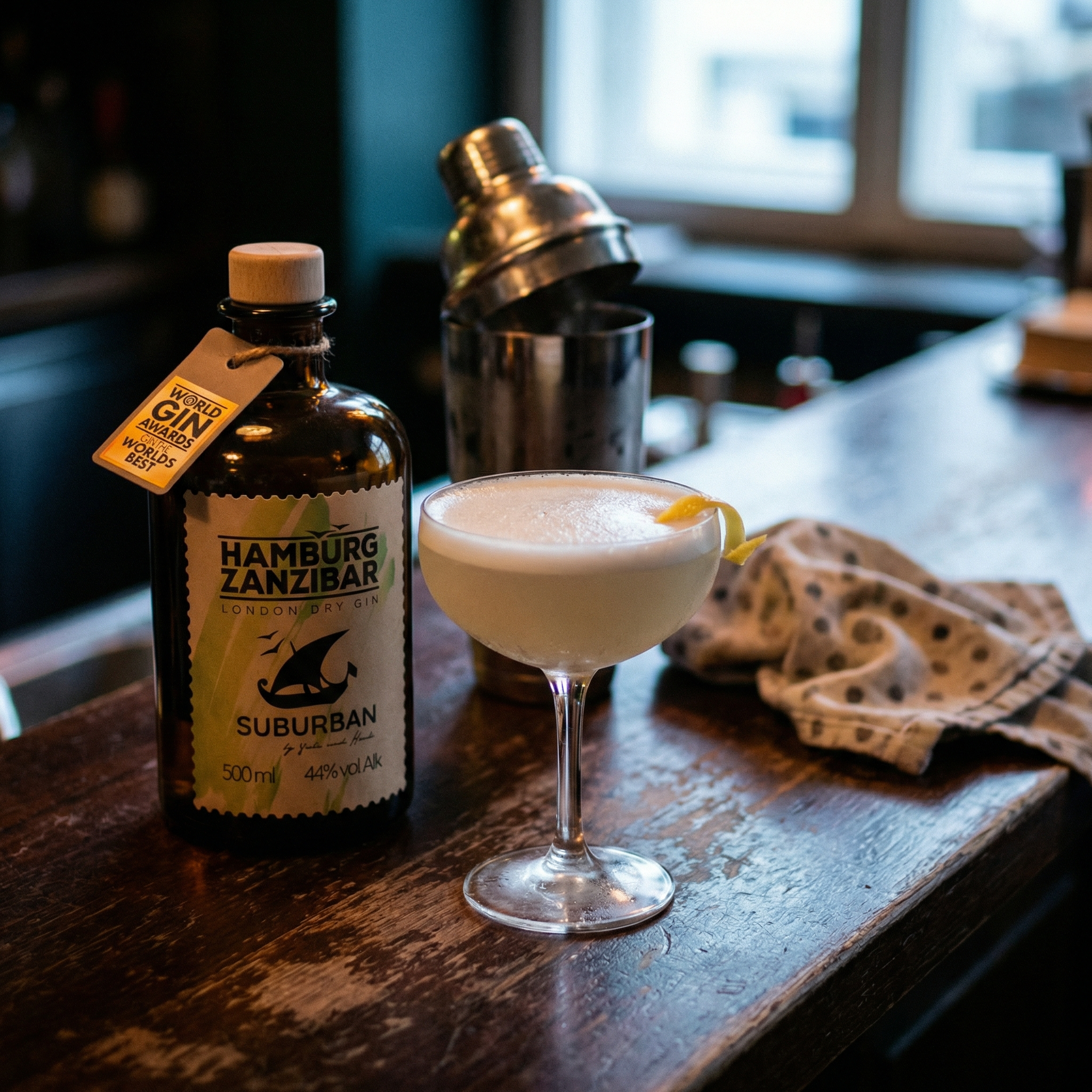 Suburban Gin Sour – „Klassiker, aber mit Hamburg-Kante“