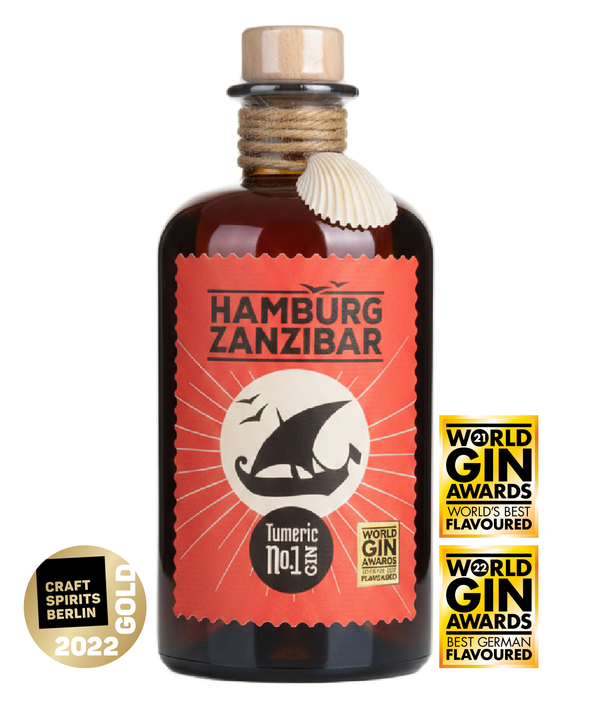 Tumeric No.1 Gin 0,5L