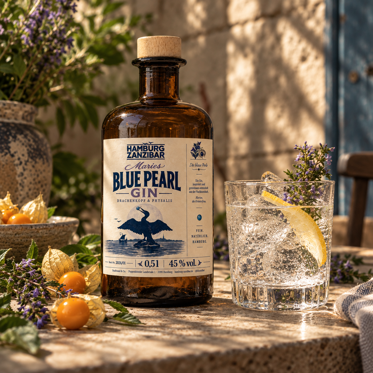 MARIES BLUE PEARL GIN