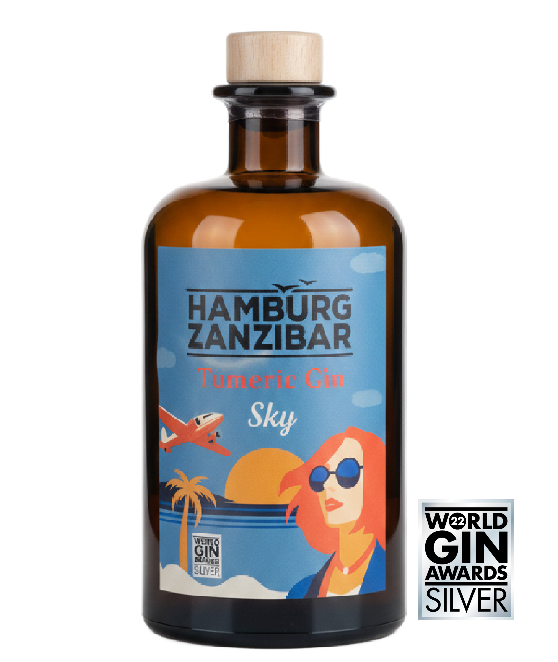 Tumeric Sky Gin 0,5L