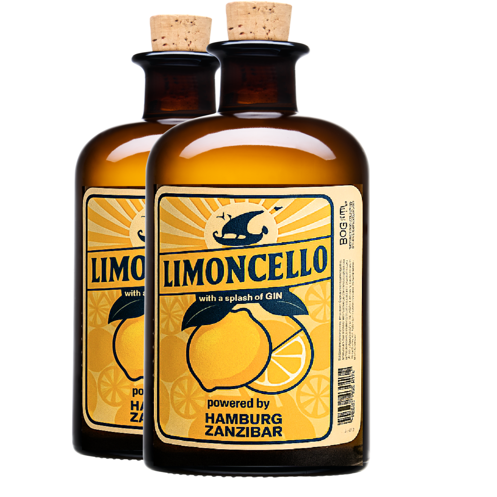 Limoncello with a splash of Gin 2erBundle