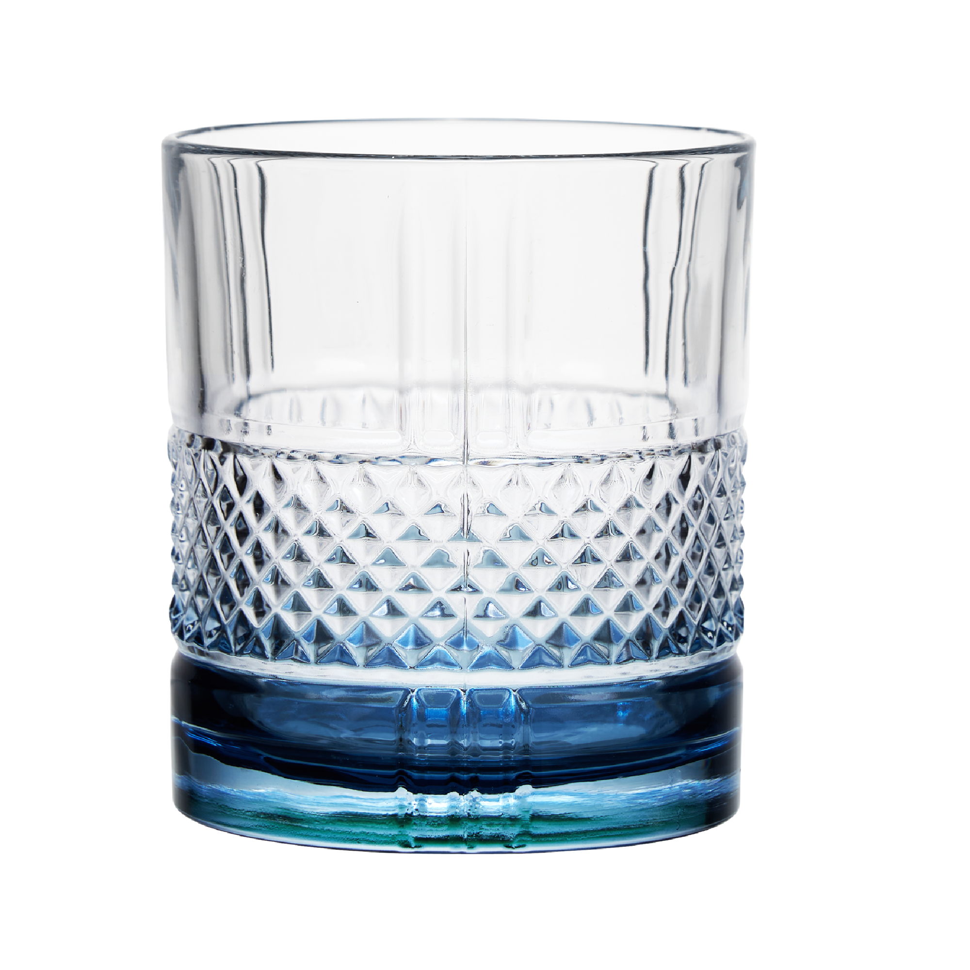 Gin Tonic Glas blau
