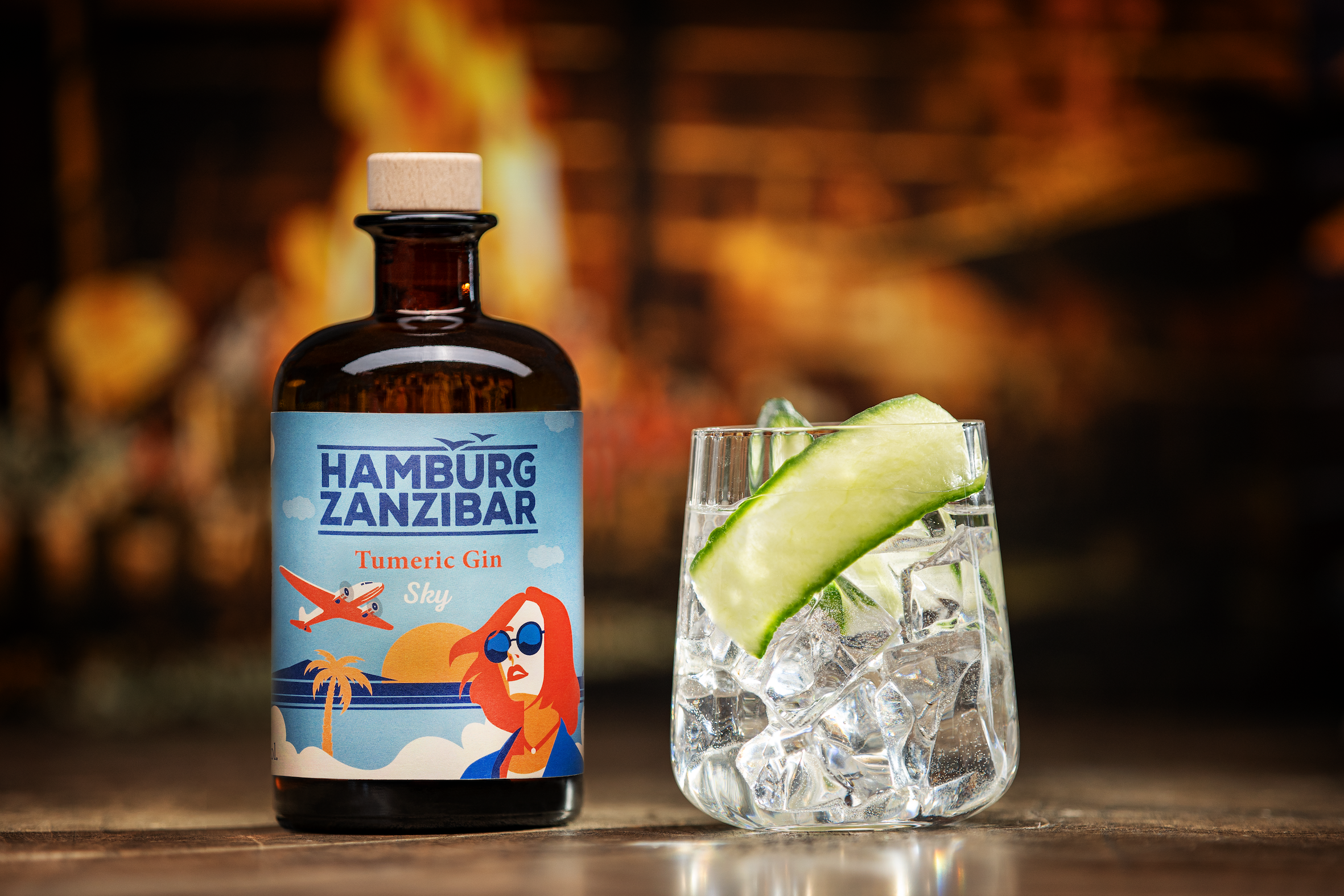 Tumeric Sky Gin 0,5L