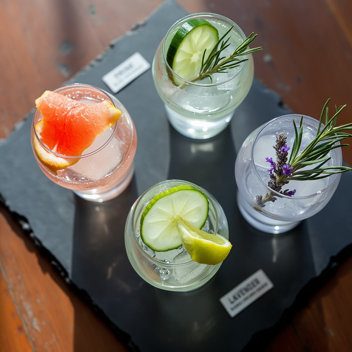 Welche Garnitur passt zu welchem Gin?