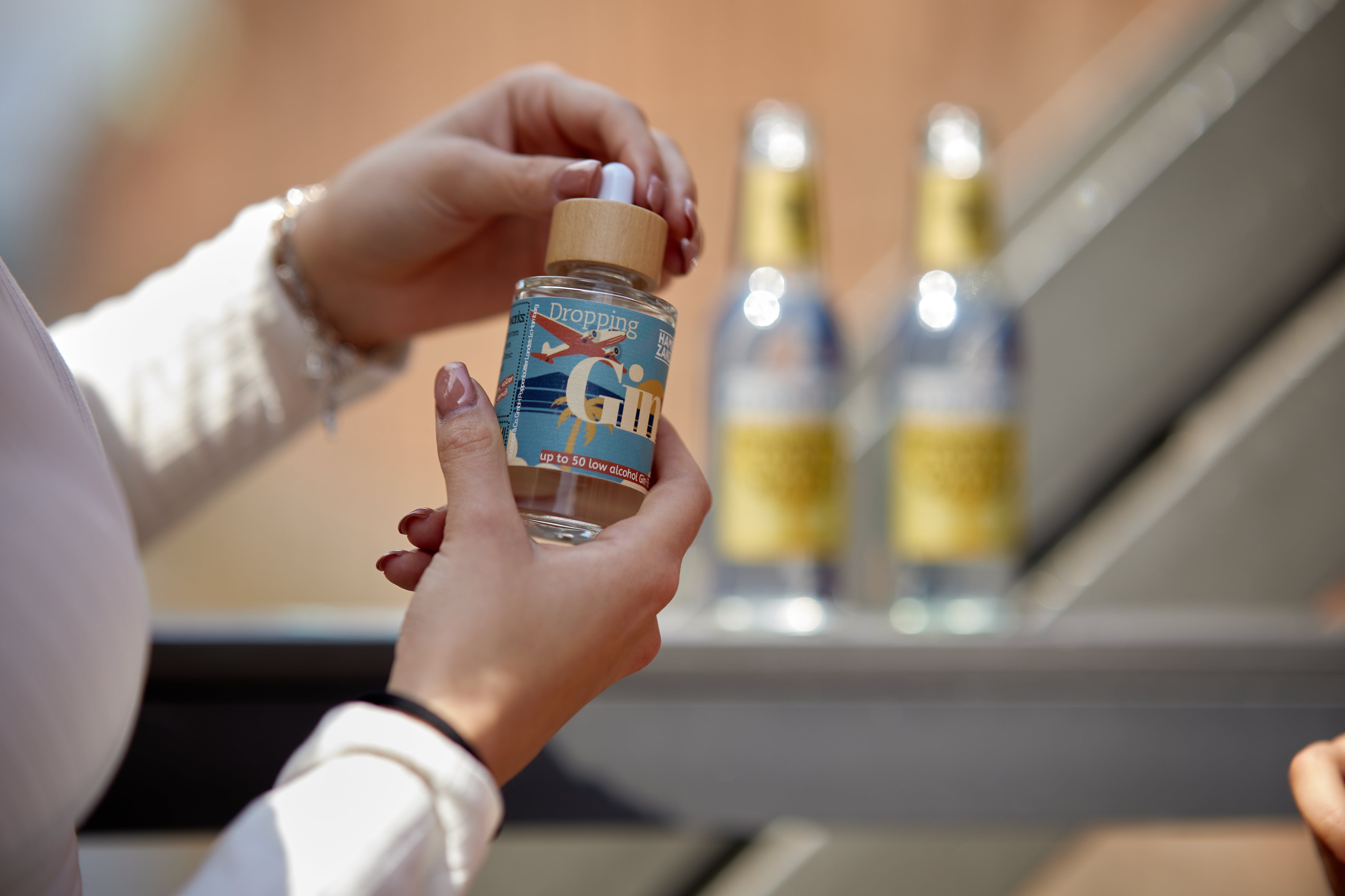 Dropping Gin. Die LOW Alkohol Lösung