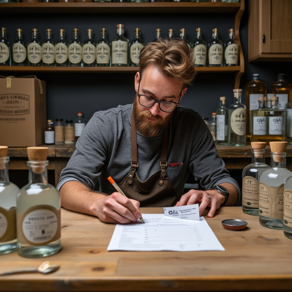 Wie reiche ich meinen Gin bei einem Wettbewerb ein?