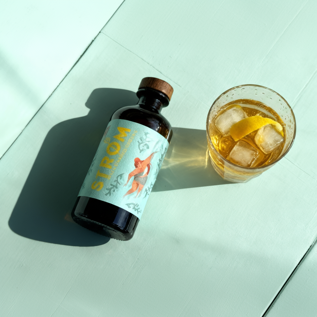 STRØM – Nordischer Kräuterlikör mit Meeresalgen