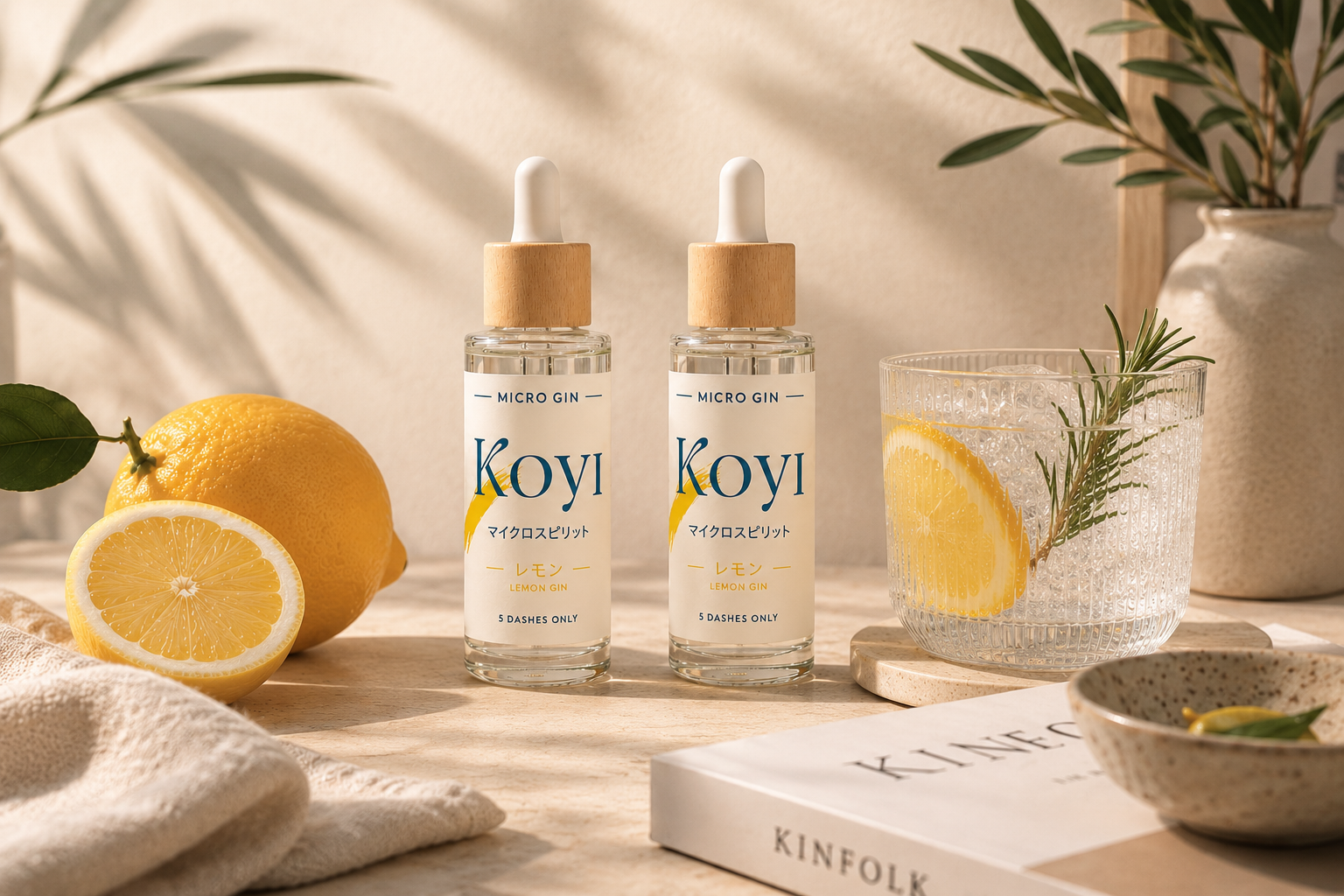 KOYI Gin Lemon 30ml Doppelpack
