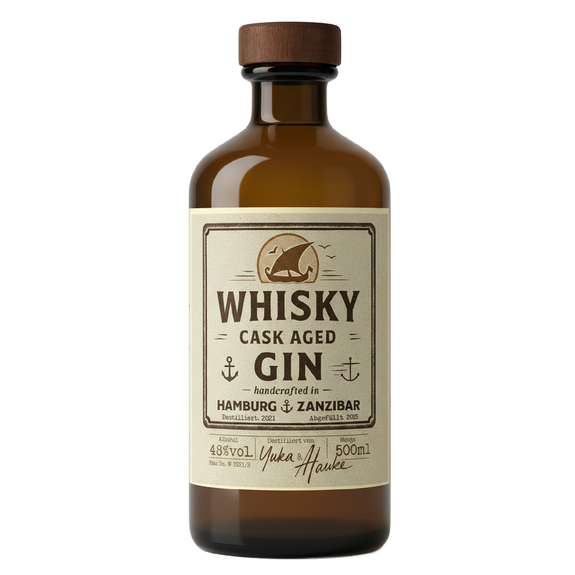 Whisky Cask Aged Gin 500ml