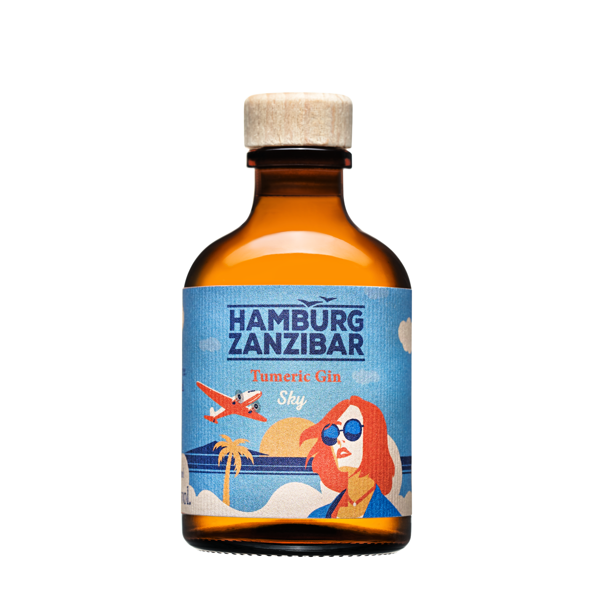 TUMERIC SKY GIN MINI HAMBURG ZANZIBAR