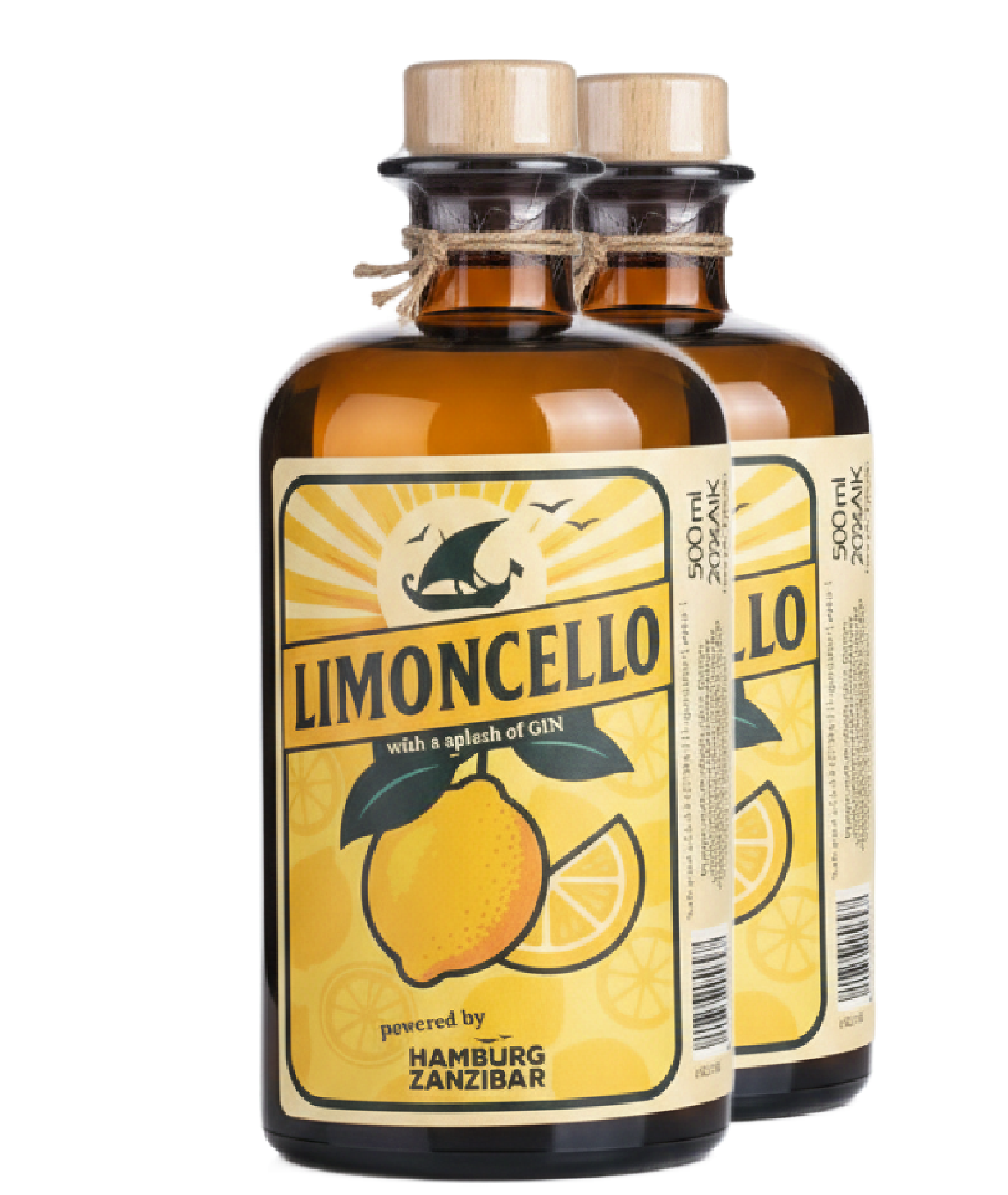 Limoncello with a splash of Gin 2er-Bundle