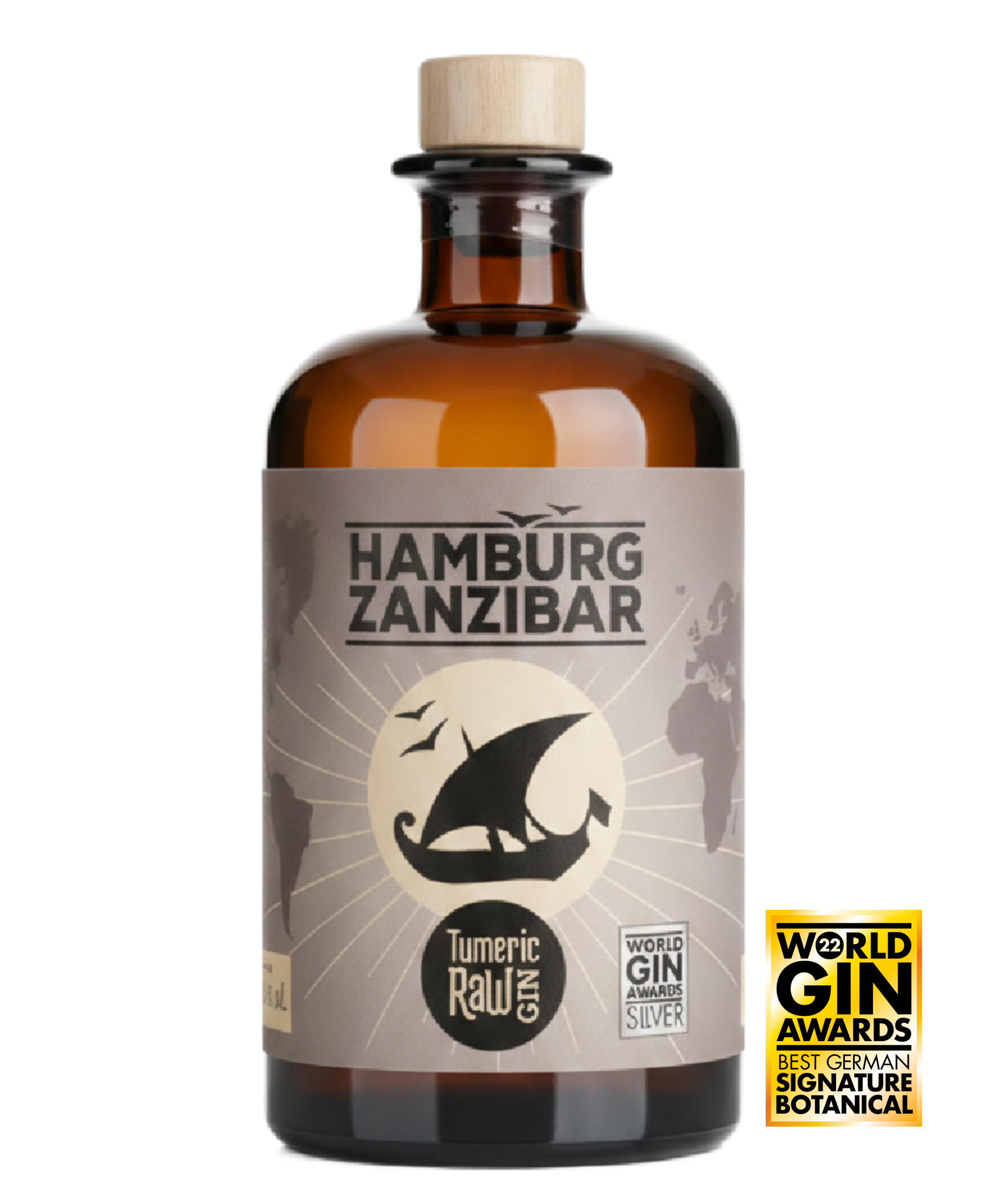 Tumeric Raw Gin 0,5L