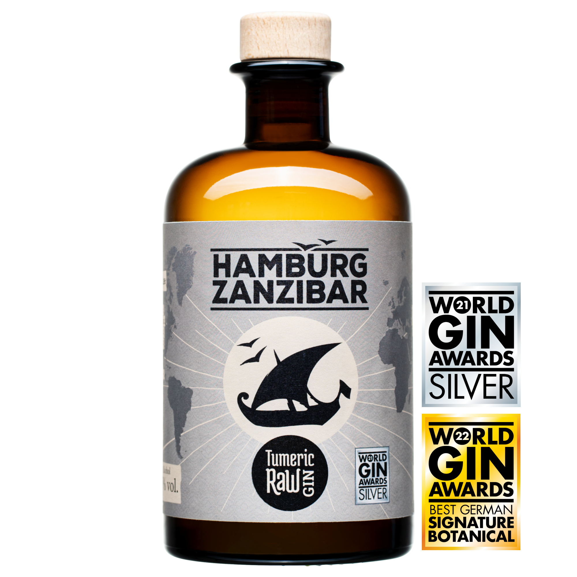 Tumeric Raw Gin 0,5L