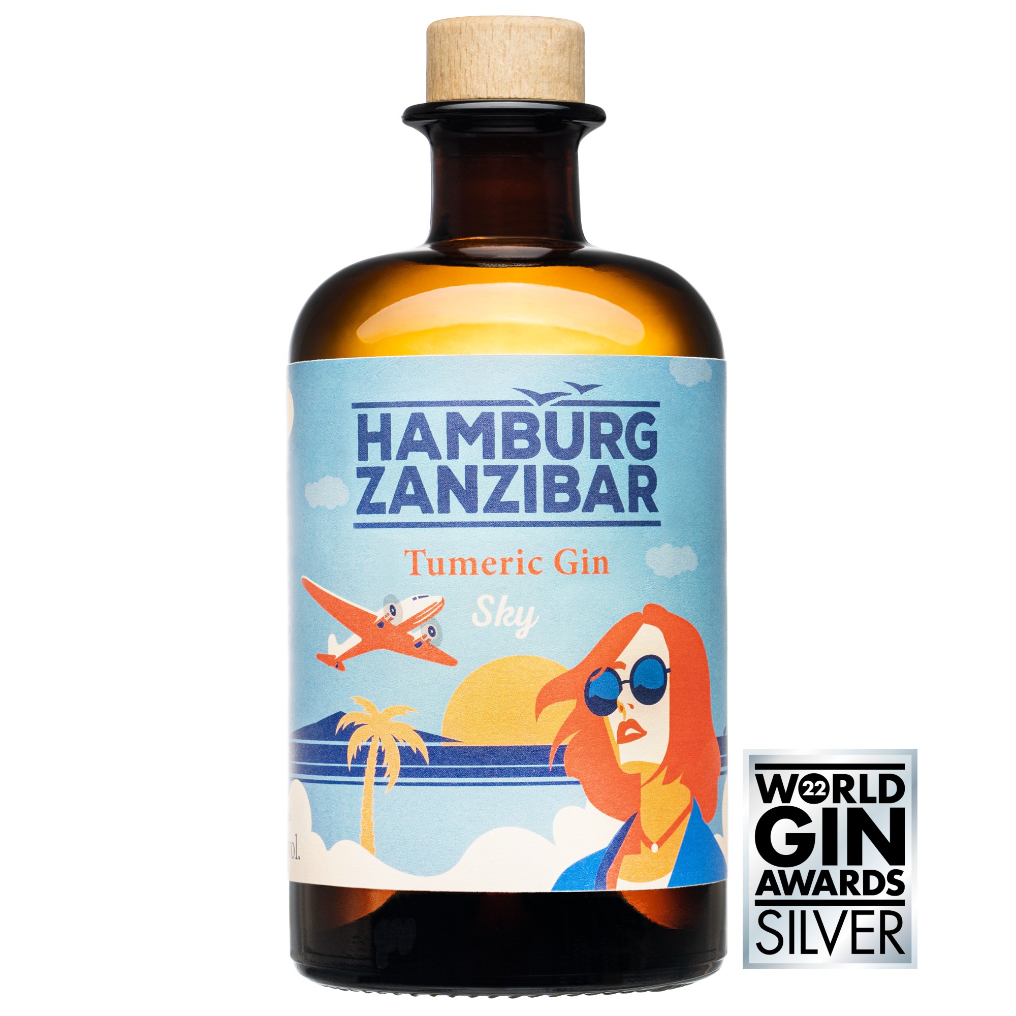 Tumeric Sky Gin 0,5L