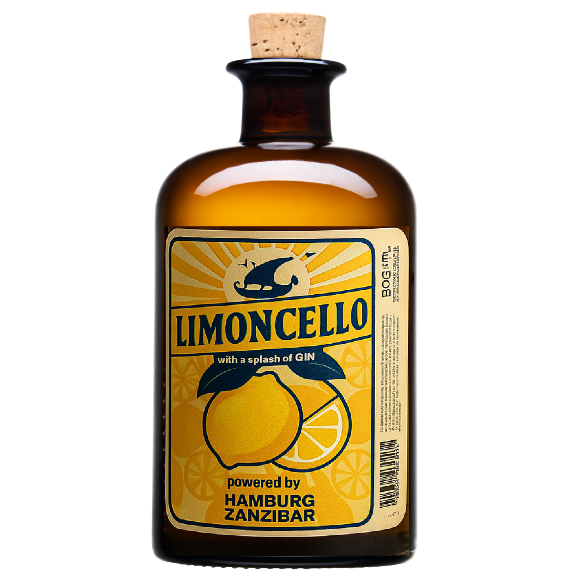 Limoncello with a splash of Gin
