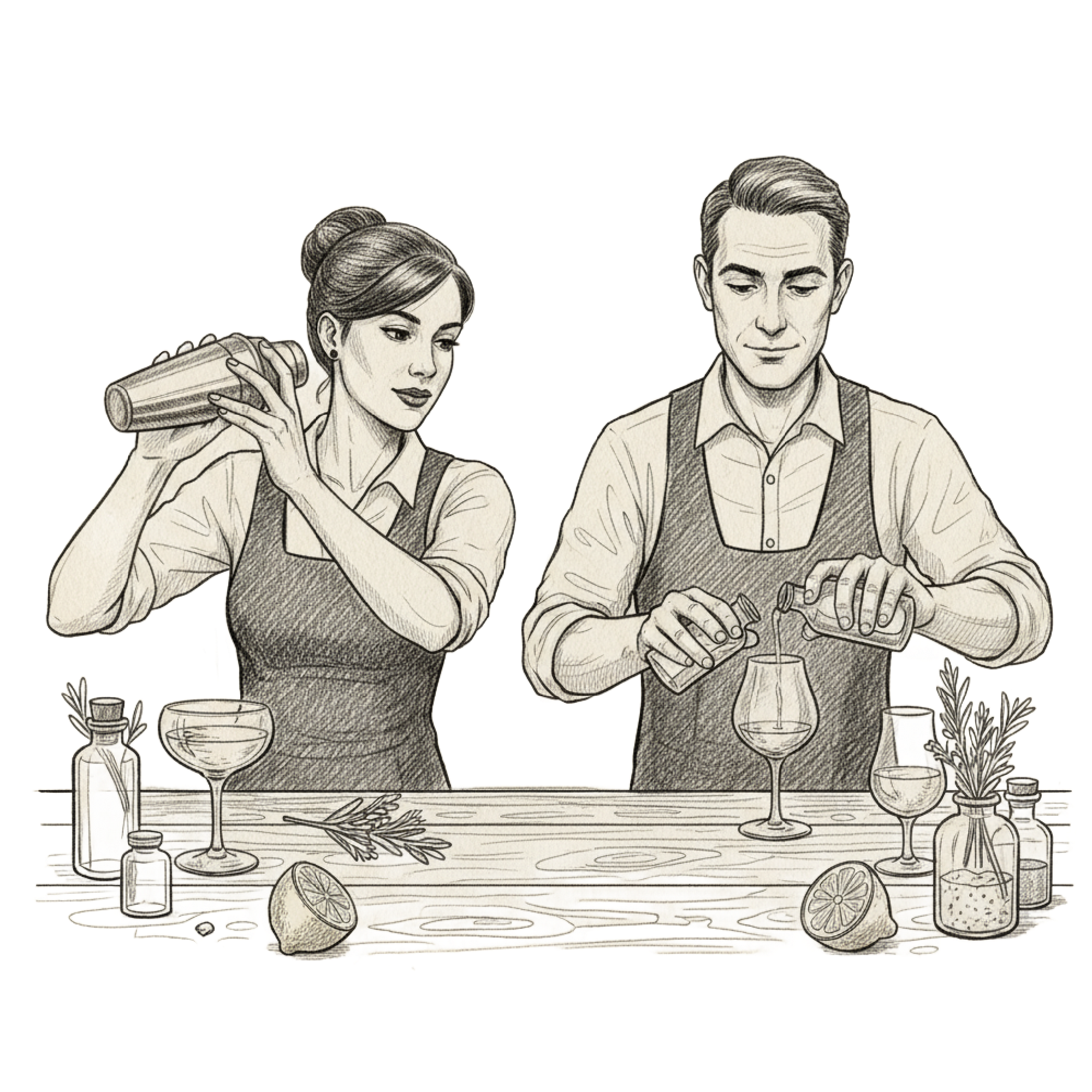 Cocktail Workshop in unserer Destille