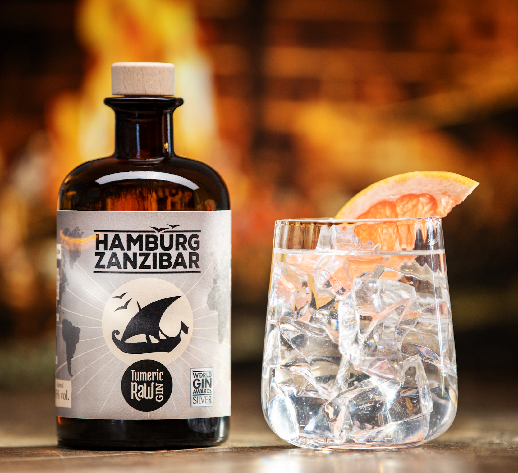 Tumeric Raw Gin 0,5L